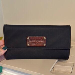 Kate Spade Black Wallet